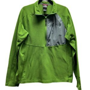 The North Face Men’s Large Fleece Jacket Never Stop Exploring 1/4 Zip Flash Dry